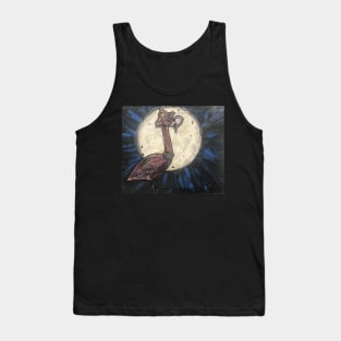 Moonlight flamingo Tank Top